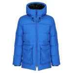 PUFFER COAT BLUE