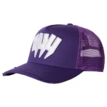 YYY CAP PURPLE WHITE