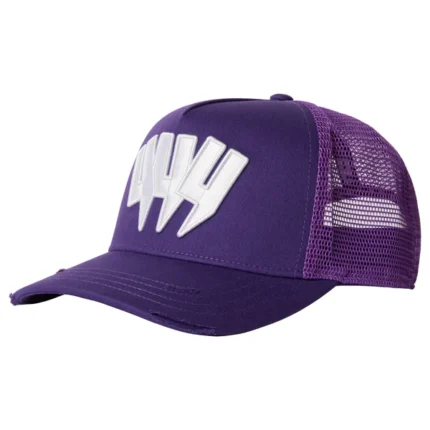 YYY CAP PURPLE WHITE