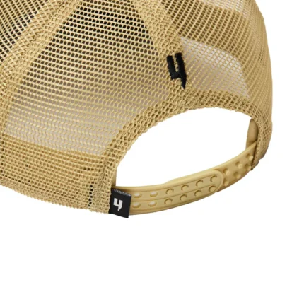 MIXED CONTRAST CAP GOLD RED