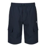 LUX CO-ORD SHORTS NAVY