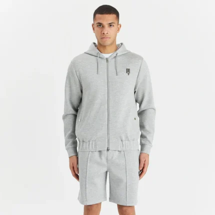 GREY MARL LUX SHORTS