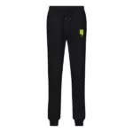 BLACK JOGGERS NEON OUTLINE Y LOGO