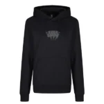 BLACK HOODY REFLECTIVE YYY OUTLINE