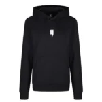 BLACK HOODY WHITE OUTLINE Y LOGO